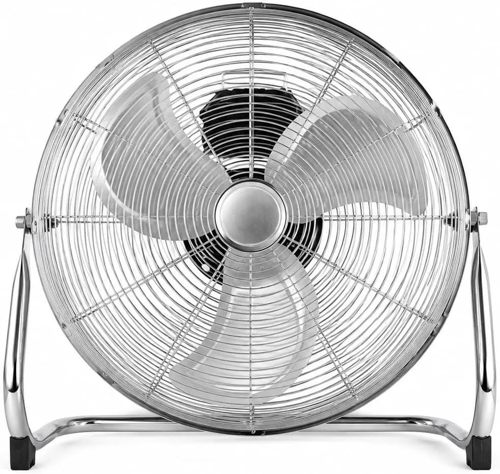 Ventilator, 90 W, industrieel, zilver