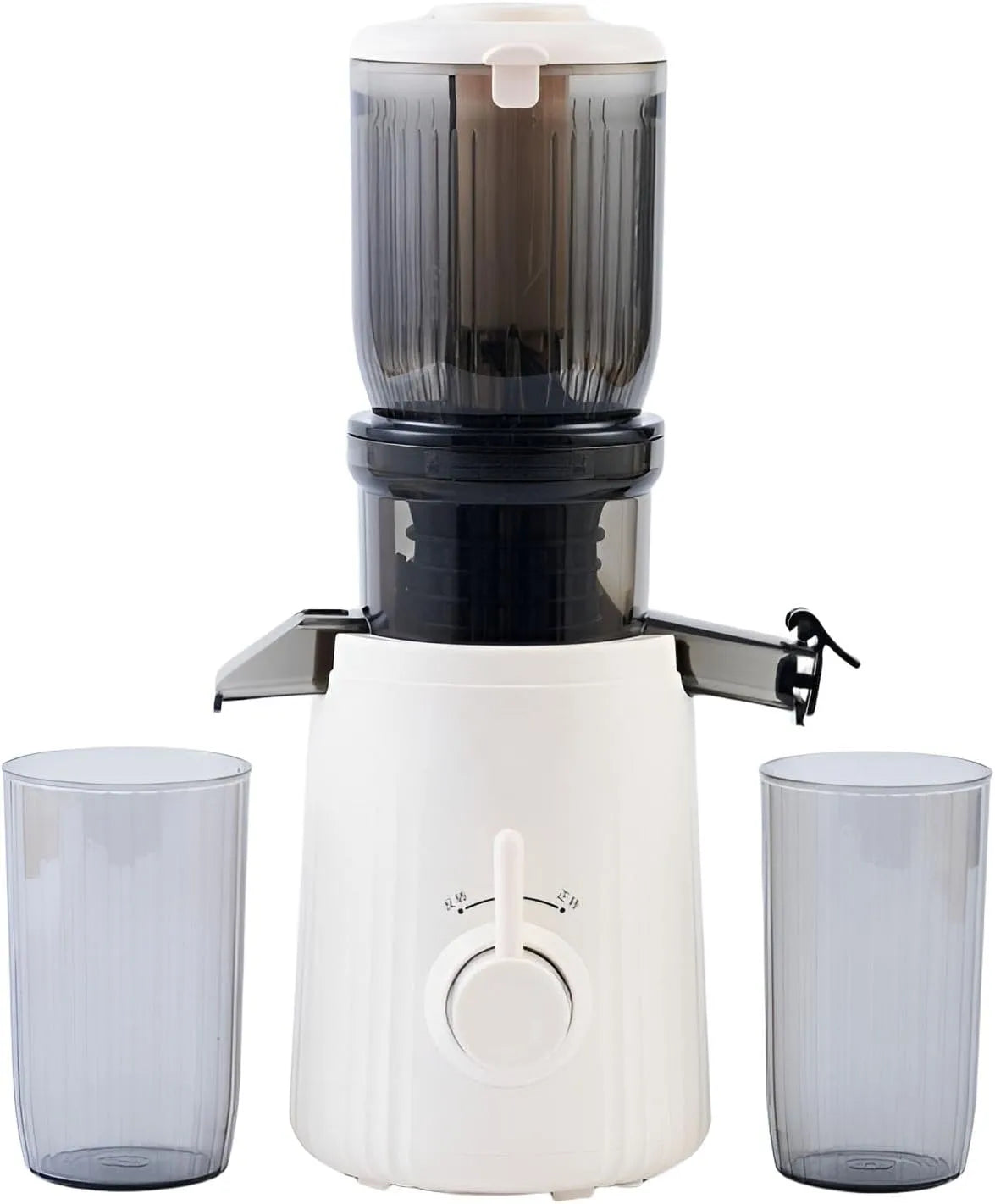 Centrifugale sapcentrifuge, ideaal voor citrus en fruit, brede voergoot voor eenvoudige reiniging