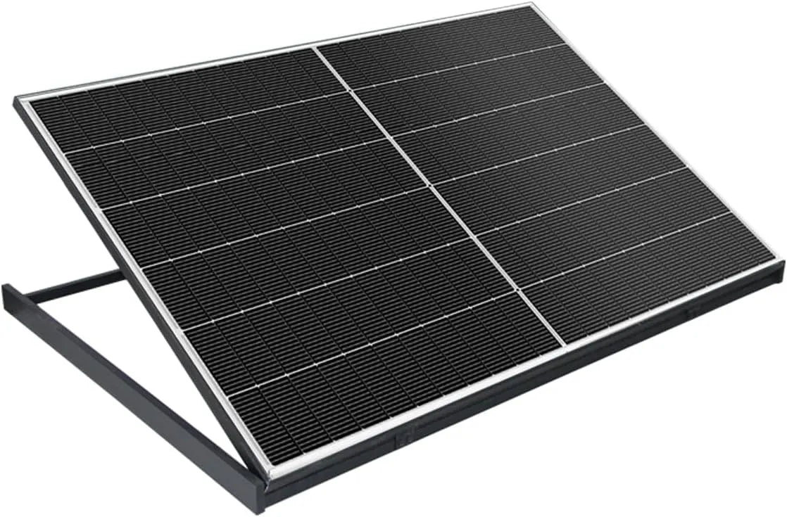 Spanningsomvormer, Plug and play zonnepanelen 440Wc met micro-omvormer 500Wc, eenvoudig te installeren, energietransitie, nomadische zonnepanelen