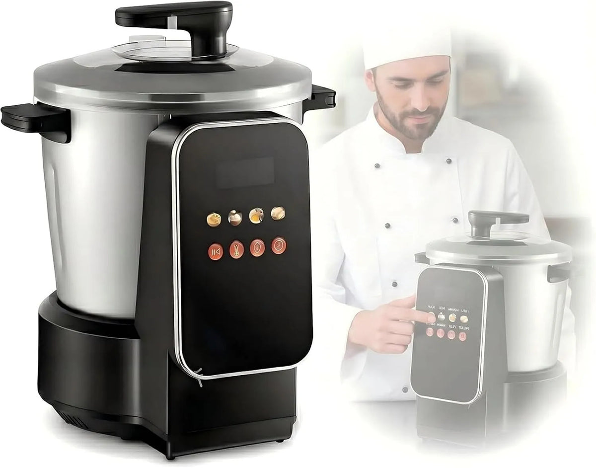 Keukenmachine, Slimme Automatische Fufu-Machine Van RVS