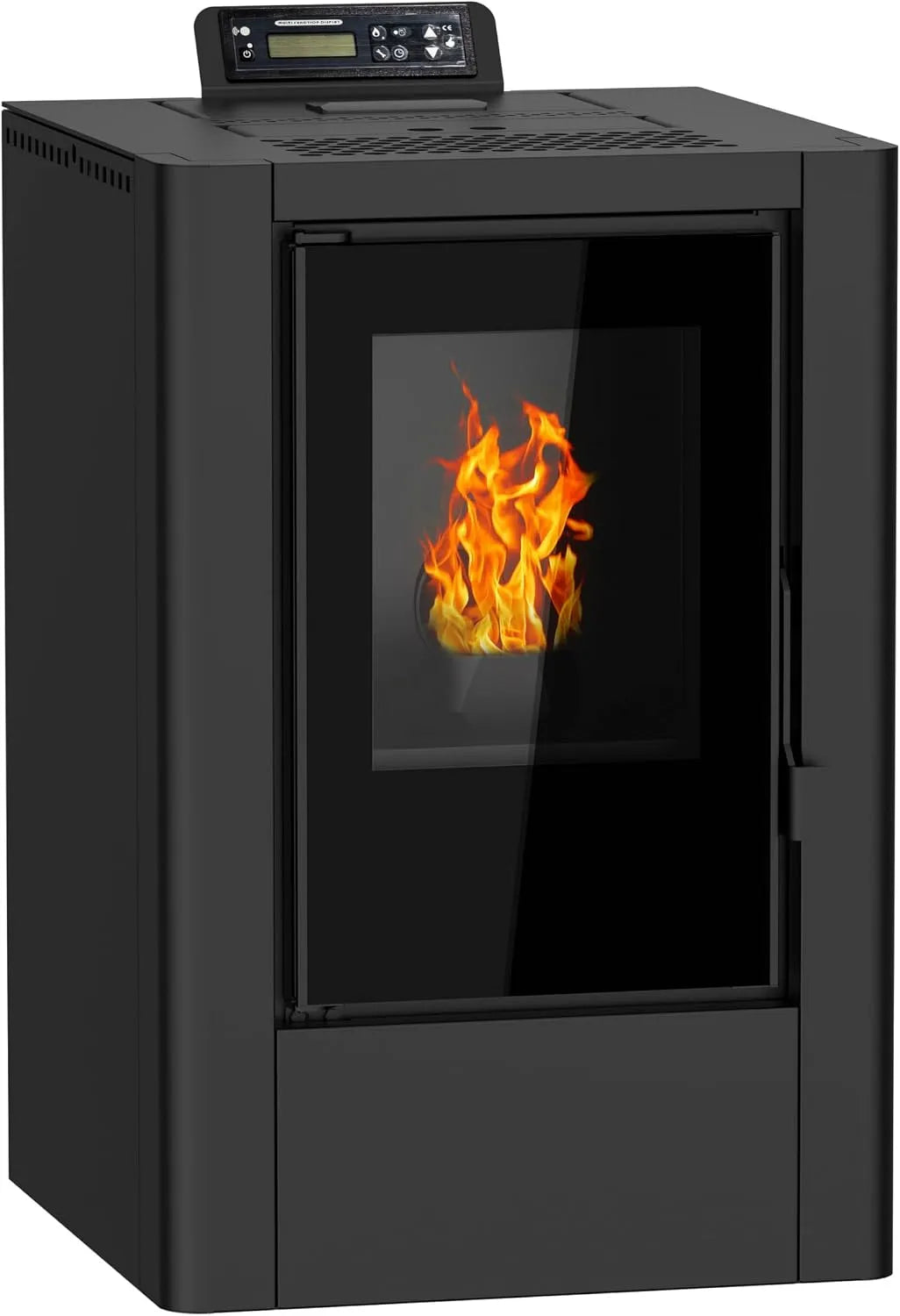Kachel, P6Mi, 6 kW, ECO-modus, afstandsbediening, oververhittingsbeveiliging, WiFi-Ready optioneel, weekprogramma, veilige uitschakeling, Zwart, P6Mi