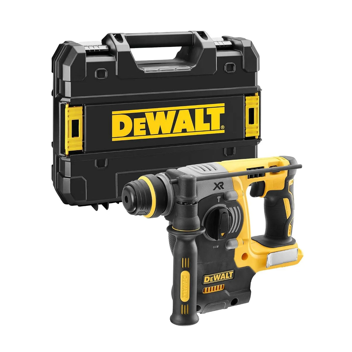 DeWalt SDS-plus XR Akku-Kombihammer / Schlagbohrmaschine DCH273NT 18V, bürstenlos, Vibrationsreduzierung, 24mm, ideal