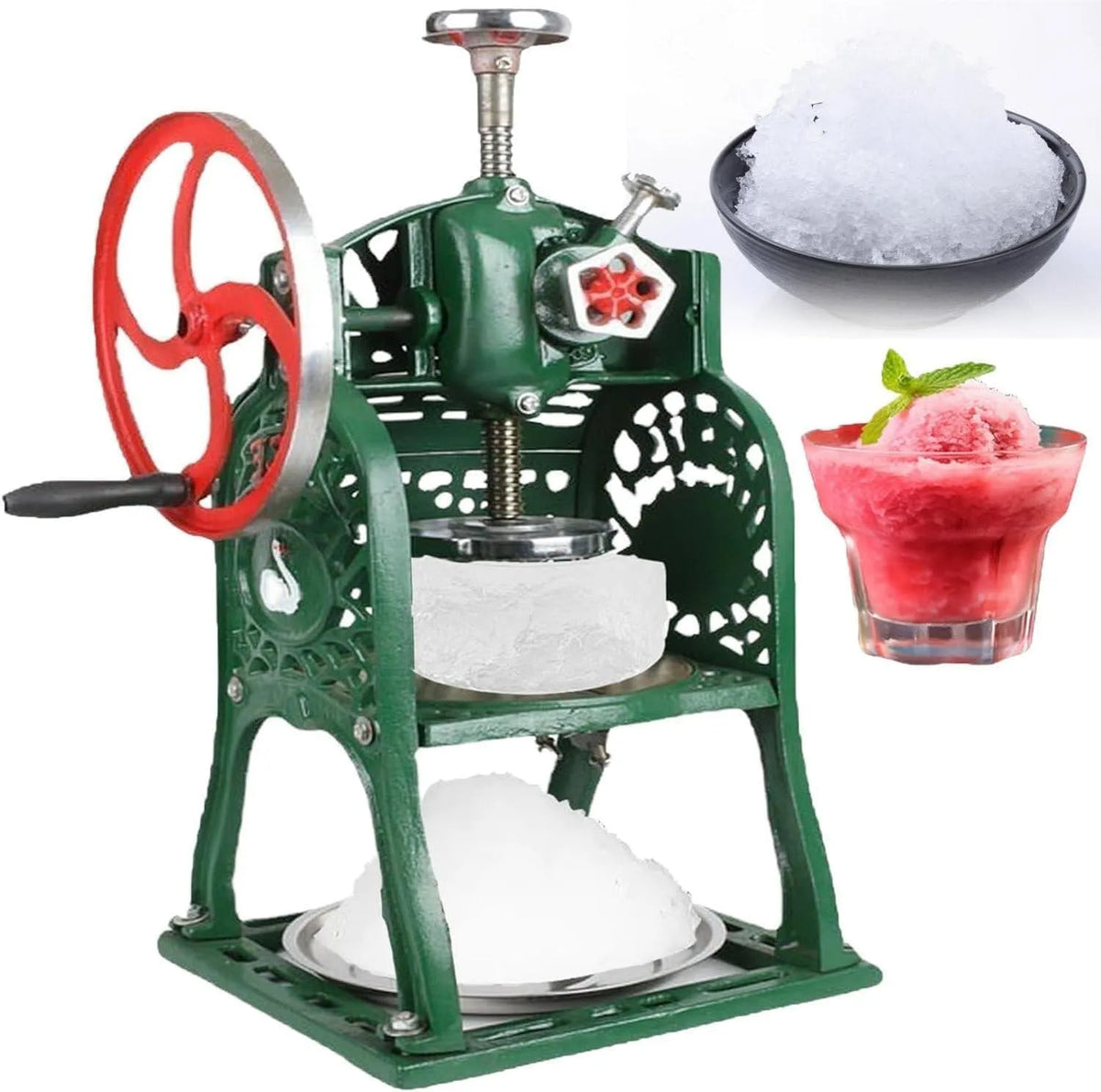 Handmatige Machine, Handbediende Ijsbreker – Handmatige Machine, Geschaafd Ijs, Thuis In De Zomer