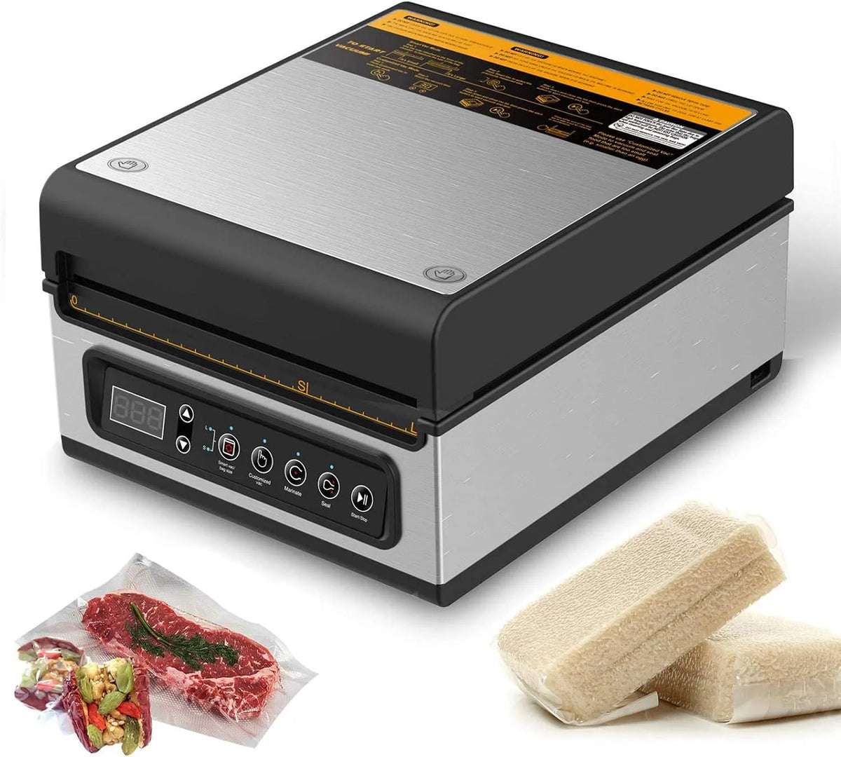 Vacuümsealer, Automatische Voedsel Behoud Sealer, voor zwaar gebruik Verpakking Machine