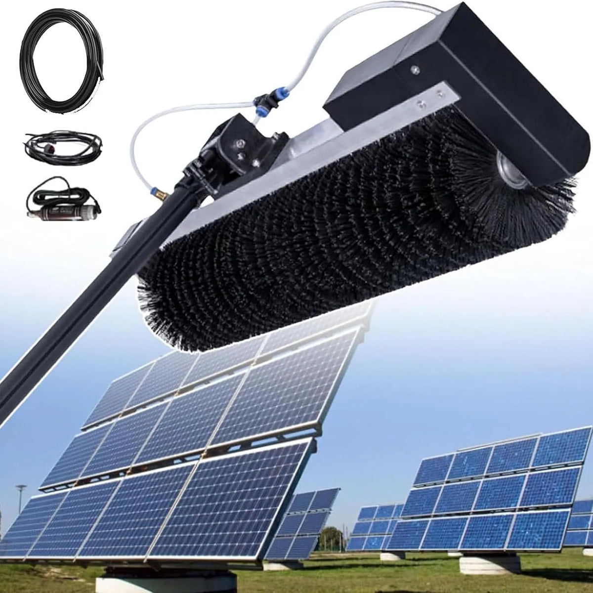 Machine met 60 cm, 150-300 rpm en zonne-energie, elektrische zonnepanelen
