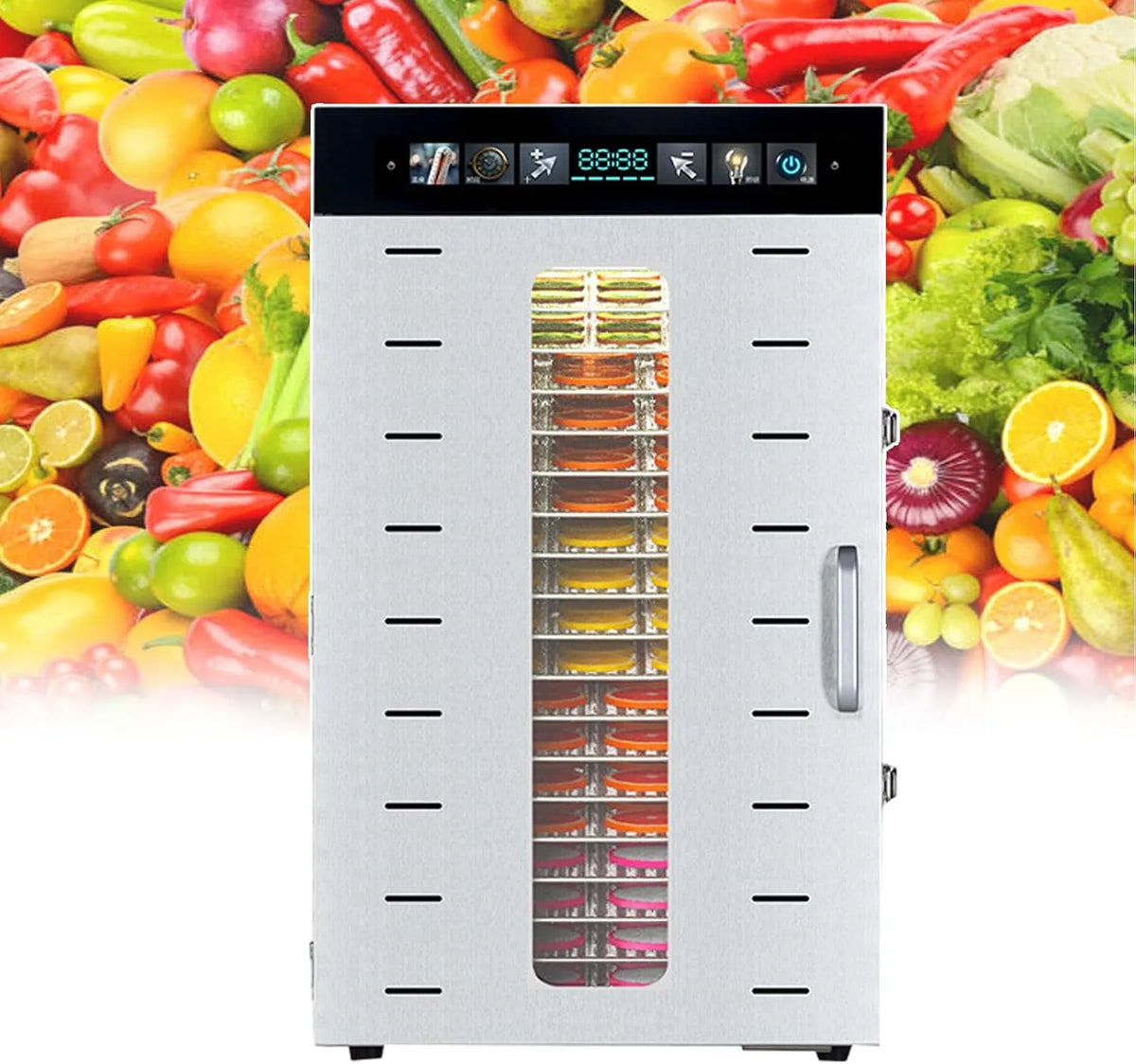 Droger C/86-194 met 30-90°C, 46kg, 60kg, 15 inch, 28 mm, 1,1 inch, 24 uur en 1350 W