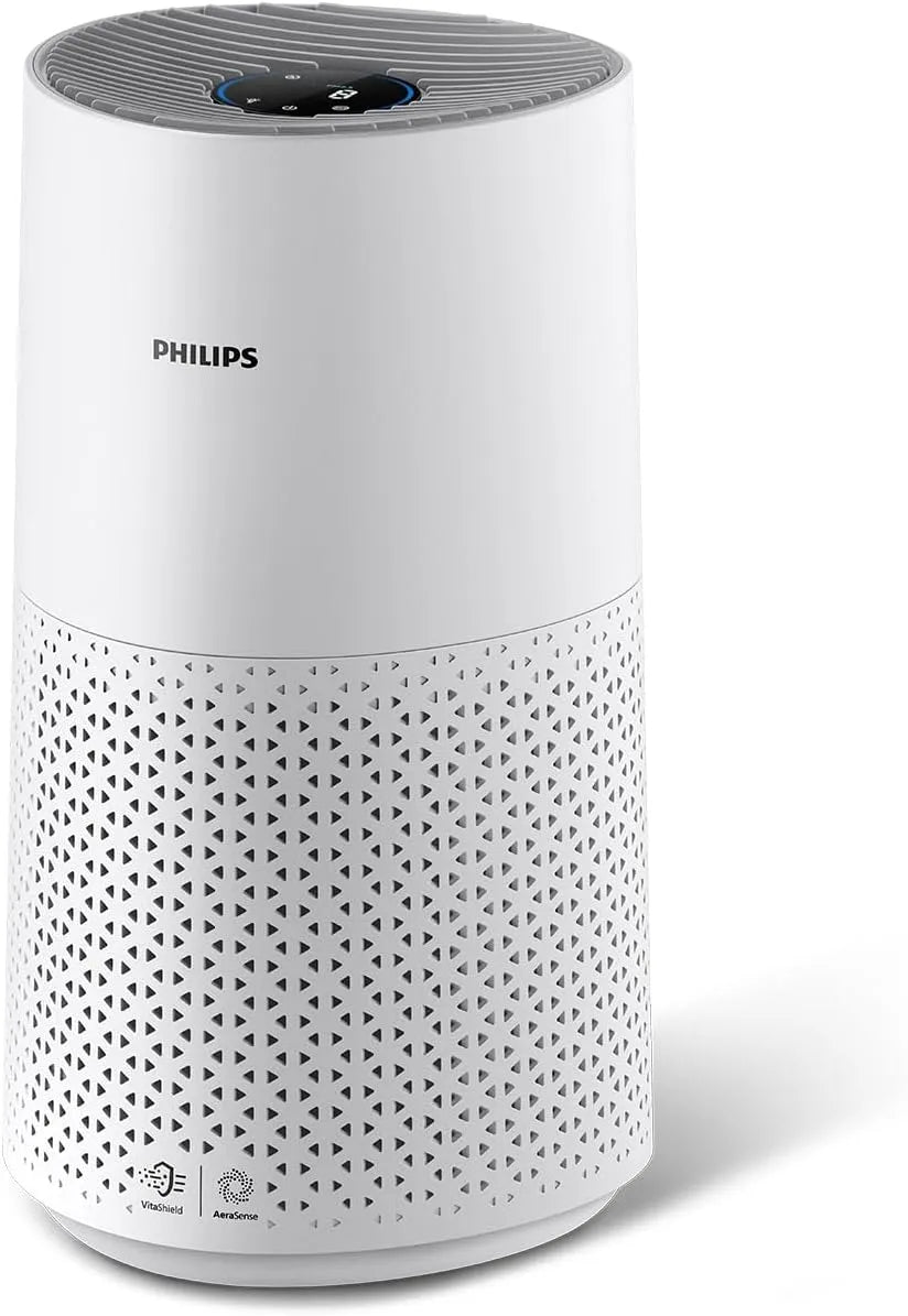 Philips Luchtreiniger met 1000-78m2, 49 m2, 20 m2, 16 minuten, 15 dB, 27 W, HEPA H13 en HEPA-filter