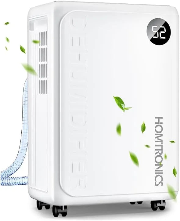 Luchtontvochtiger met 12 l, 1-24 Uur, 30 °C, 34 dB, waterreservoir, ontvochtigingsfunctie en 24 Uur Timer