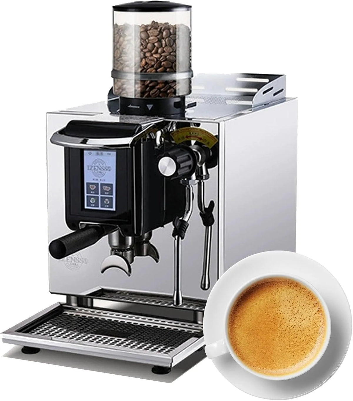 Espressomachine, 20Bar, 2500 W, 220V, formaat : 3090, Met Watertank