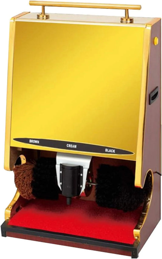 Machine, roze textuur Gold, schoenborstel Schoenmachine, roze textuur Gold