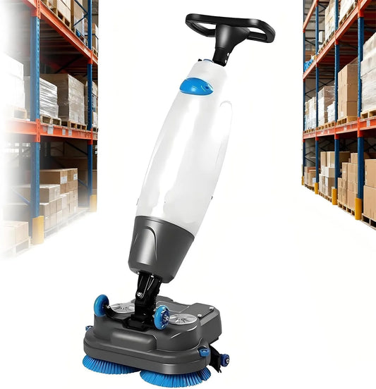Vloerschrobmachine met 17 inch, 18 inch, 0-350 RPM, 36V, 80 minuten en 3-in-1