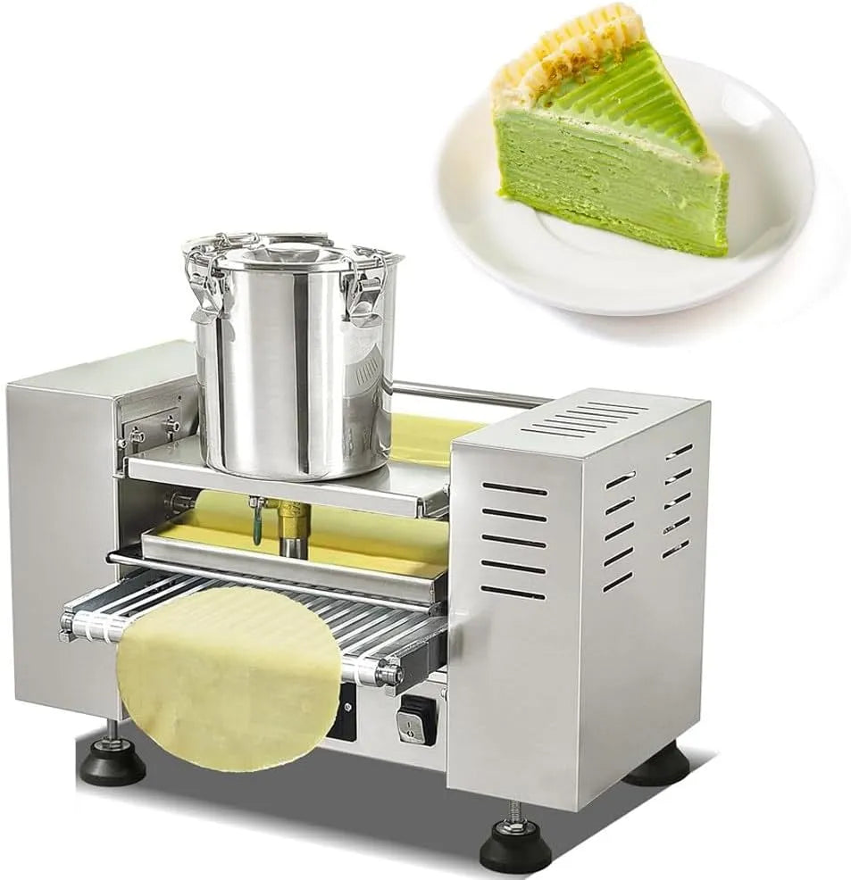Machine, 100-300 Stuks/U, Pannenkoek Ø 9', Anti-aanbaklaag 8in