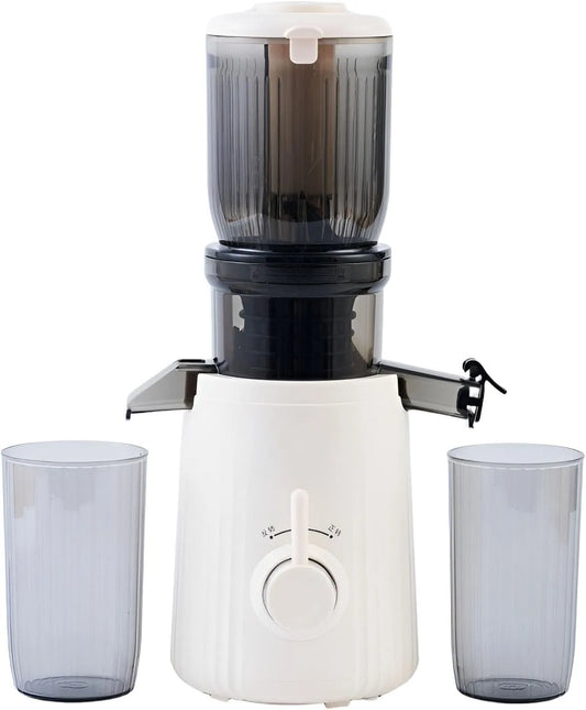 Centrifugale sapcentrifuge, ideaal voor citrus en fruit, brede voergoot voor eenvoudige reiniging