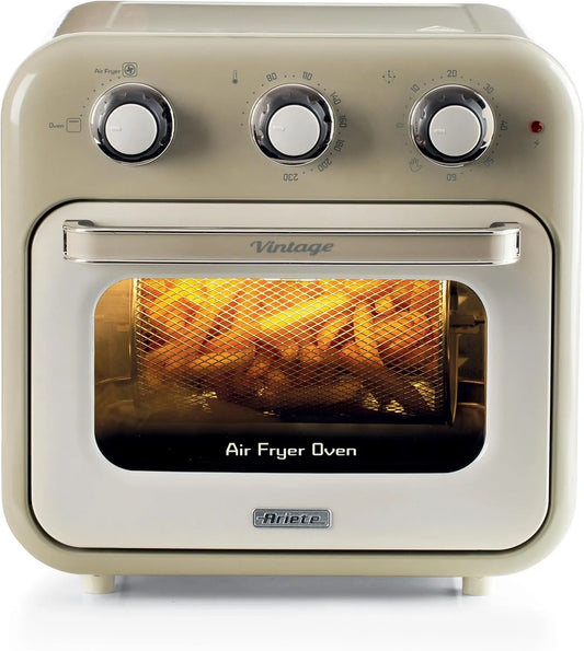 Ariete Inbouwoven met 1400 W, 16 l, 60 minuten, 2-in-1, timer, accessoires inbegrepen en beige