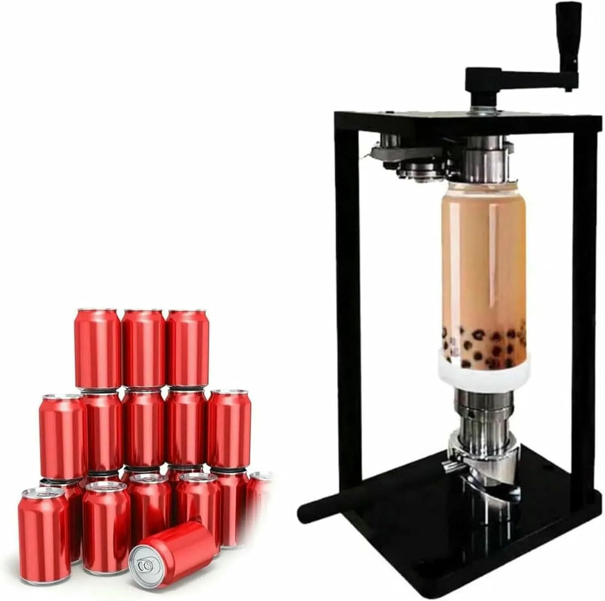Kan Sealer Machine met 140 x 180 x 400mm, 30-170 mm, 10kg, 24 uur en aluminium