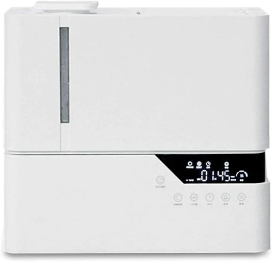 Luchtbevochtiger, 5L, 12 uur timer, automatisch uitgeschakelde lu, 5L geluidsarm slimme luchtbevochtiger met 3 koele mistniveaus instelbaar
