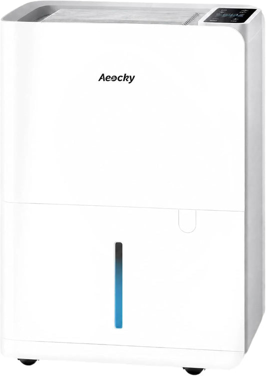 Luchtontvochtiger met 25L, 2,7L, 42 x 25,8 x 50,2 cm, 50m2, 35°C, 20 L, 30°C en 6°C