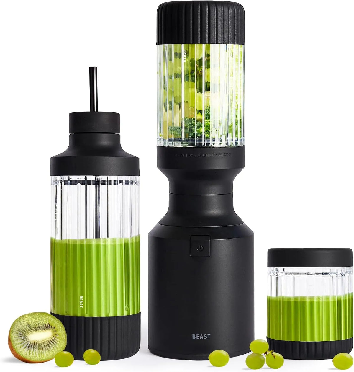 Blender met Krachtige Blender, Carbon zwart, Beast Mighty 850 Plus, Smoothie Maker