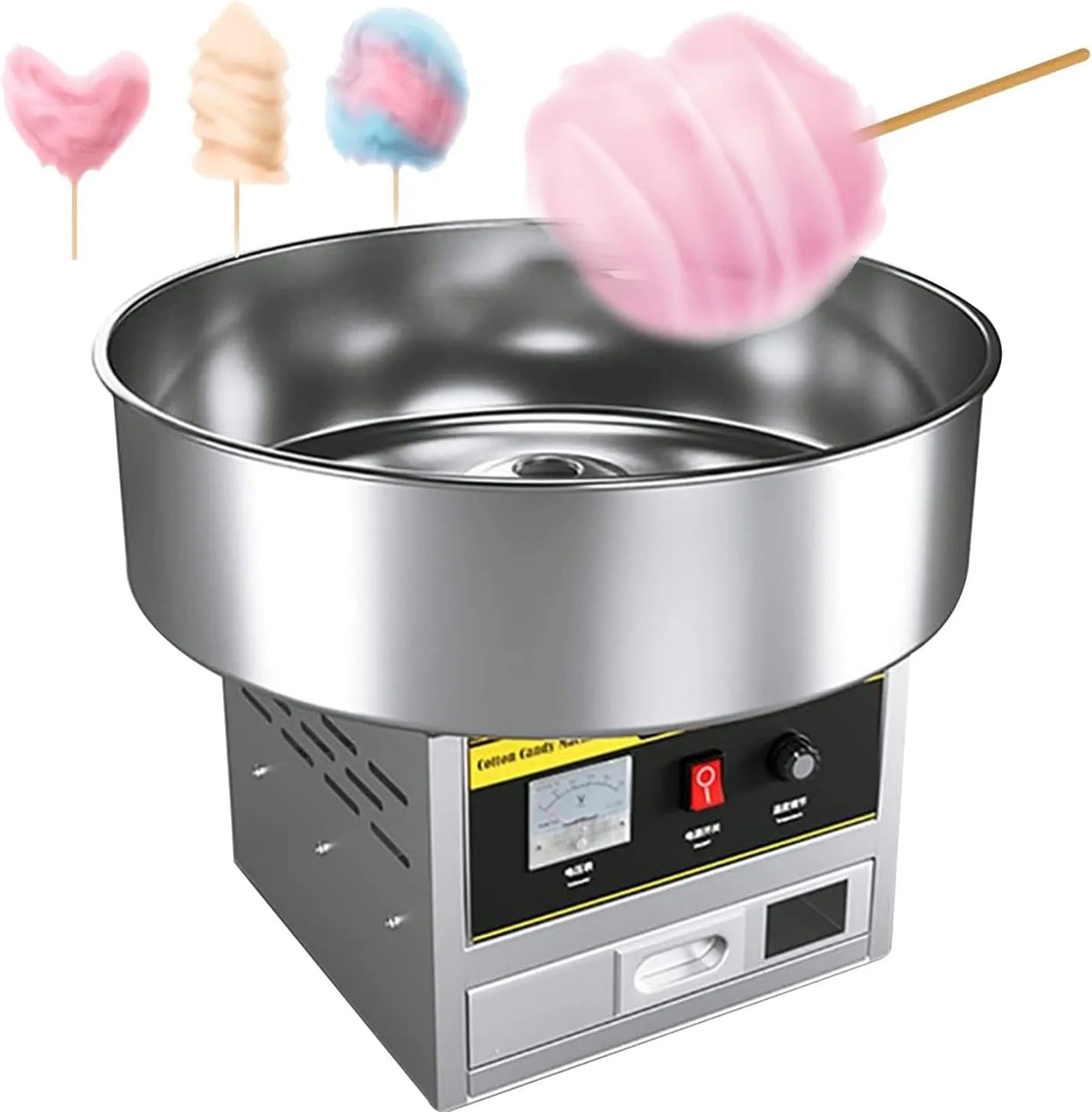 Machine, 1200 W, Elektrische DIY Suikerspin Suikermachine Met Suikerschep En Lade, Voor Familie En Diverse Feesten