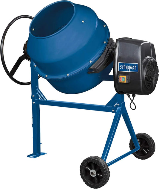 Scheppach Betonmixer MIX160 650 W MIX160 met 650 W en 160 l, inhoud 160 l