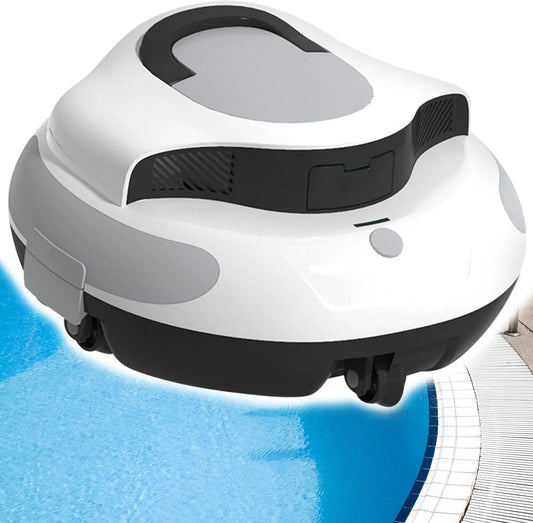 Zwembadrobot met 100 minuten, intelligente navigatie en voor bovengrondse en ingegraven zwembaden