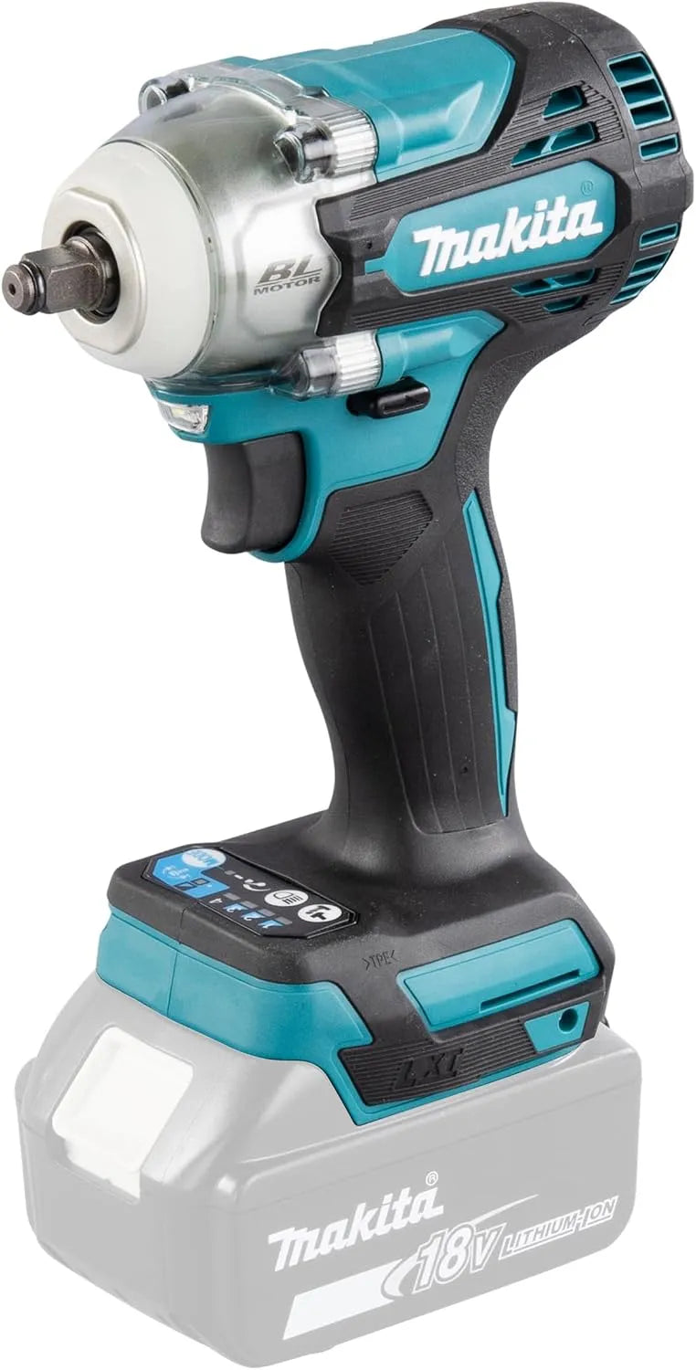 Makita Accu-slagmoersleutel DTW302Z met 18V en 3/8 inch, batterijen en oplader niet inbegrepen