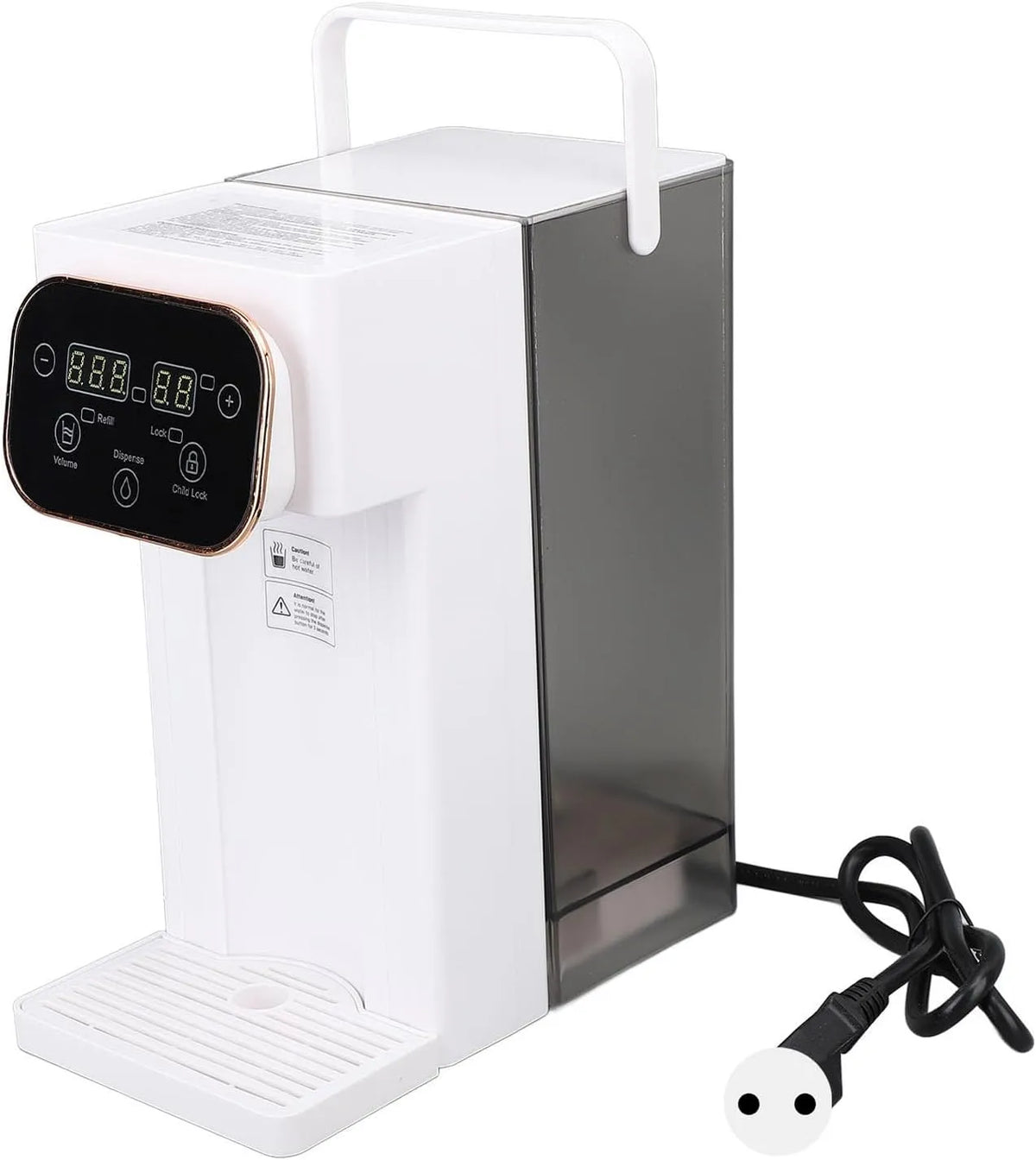 3L, snelle verwarming, EU-stekker 220V, instelbare temperatuur en capaciteit, 3L heetwaterdispenser