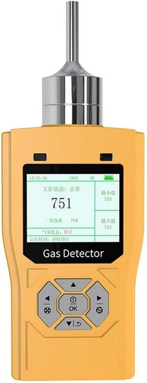 Luchtkwaliteitsmeter, O3, thuis en camper, Gasdetector Pomp Zuiggasdetectie Luchtdetector Low Power O3