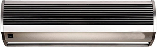 Luchtgordijn, deur geluidsarme m formaat : 1.2m, wandgemonteerde luchtgordijnventilator Onzichtbaar geïnstalleerd op de deur