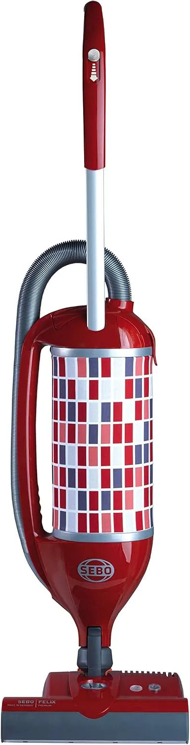 SEBO Felix 1 Premium Rosso 90813SF met 875 W en rood, 3,5 liter