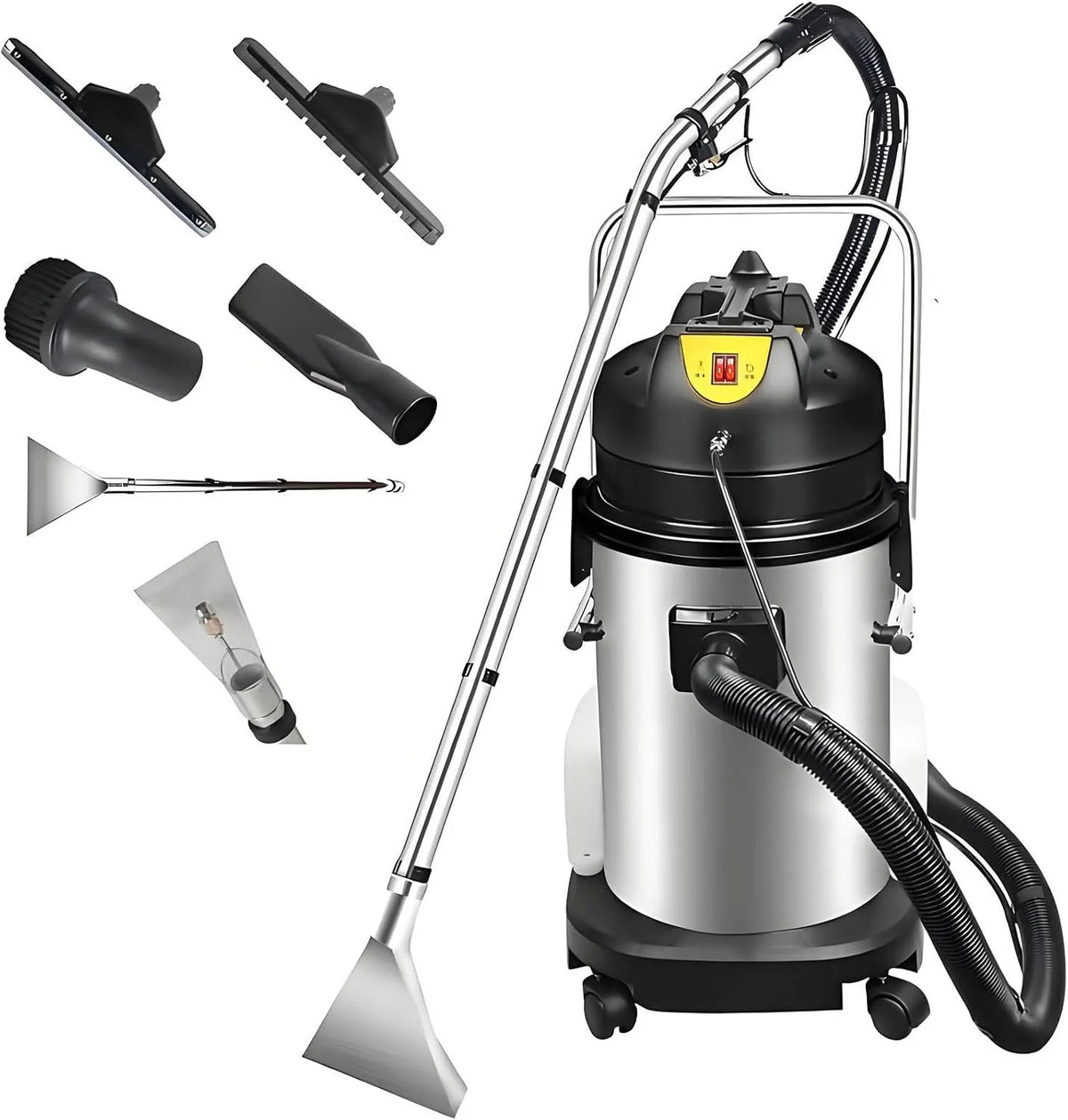 Stofzuiger L/10.56gal met 40L, 1034 W, 3-in-1, waterreservoir, geluidsarme werking en RVS