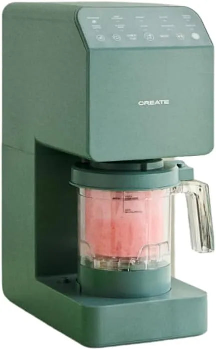 Vriezer, 600 ml, 800 W, 11 programma's, 5 containers, 3 containers, saliegroen/magneetsluiting, afneembare messen