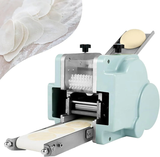 Dumpling Wrapper Machine met 140 W, 8cm, RVS, zilver en blauw