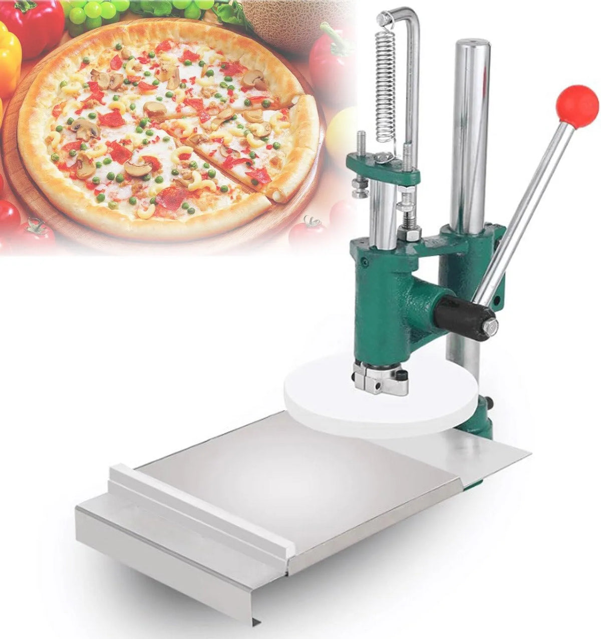 Handmatige gebakpers machine, 32 model-17 cm, broodvormen, taartkorsten, pizza
