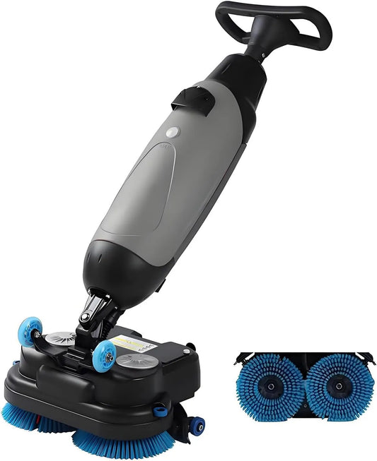 Vloerschrobmachine x200W met 36V, 4L, 6L, 50 x 36 x 120 cm, 17 inch, 18 inch, 80 minuten en 3-in-1
