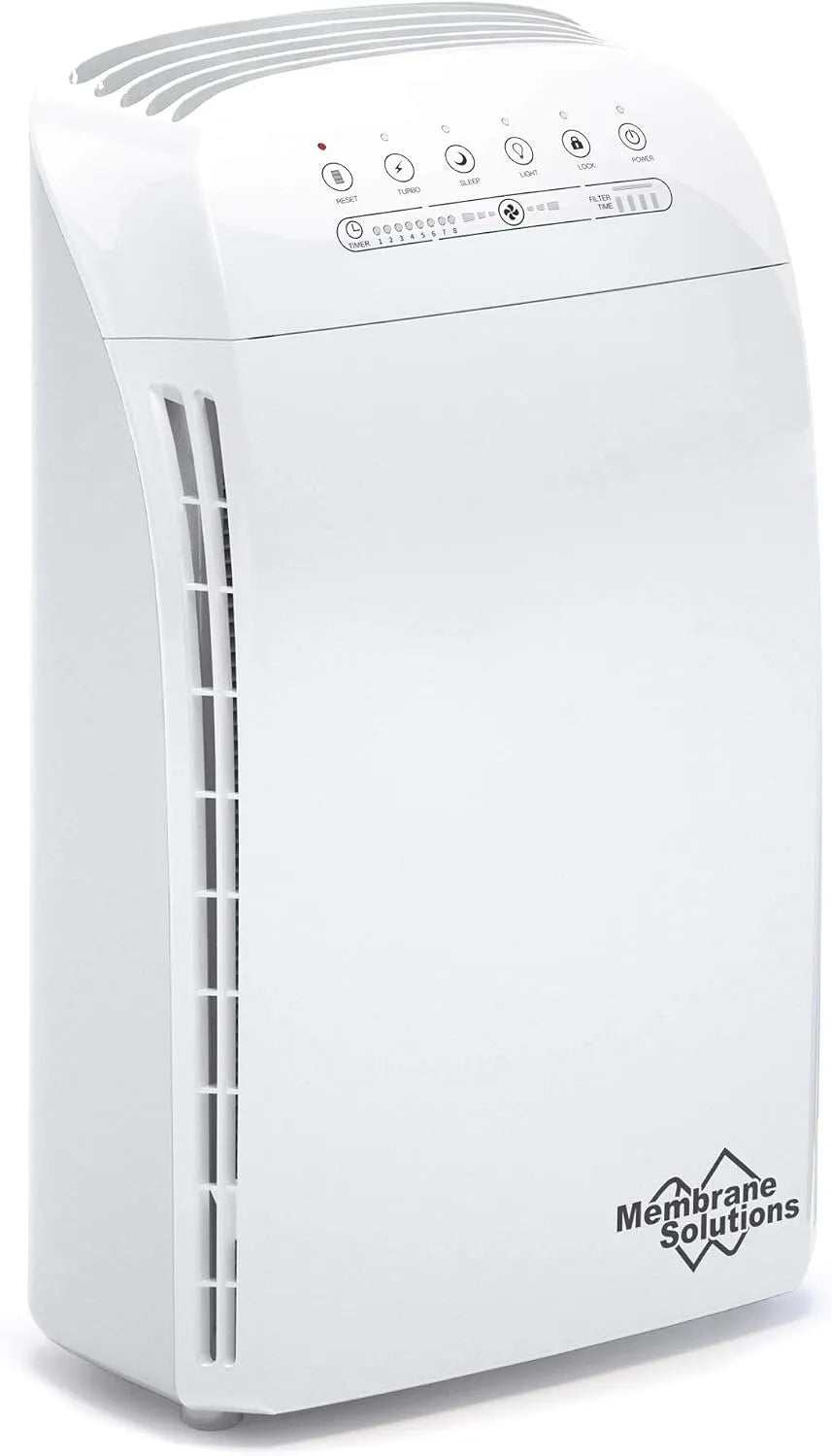 Luchtreiniger, MSA3, 147 m2, motor met hoog koppel van 44 W, geluidsarm 22 dB, pollen, huisdierbeton, H13 True HEPA-filter, 99,97% allergie, rook