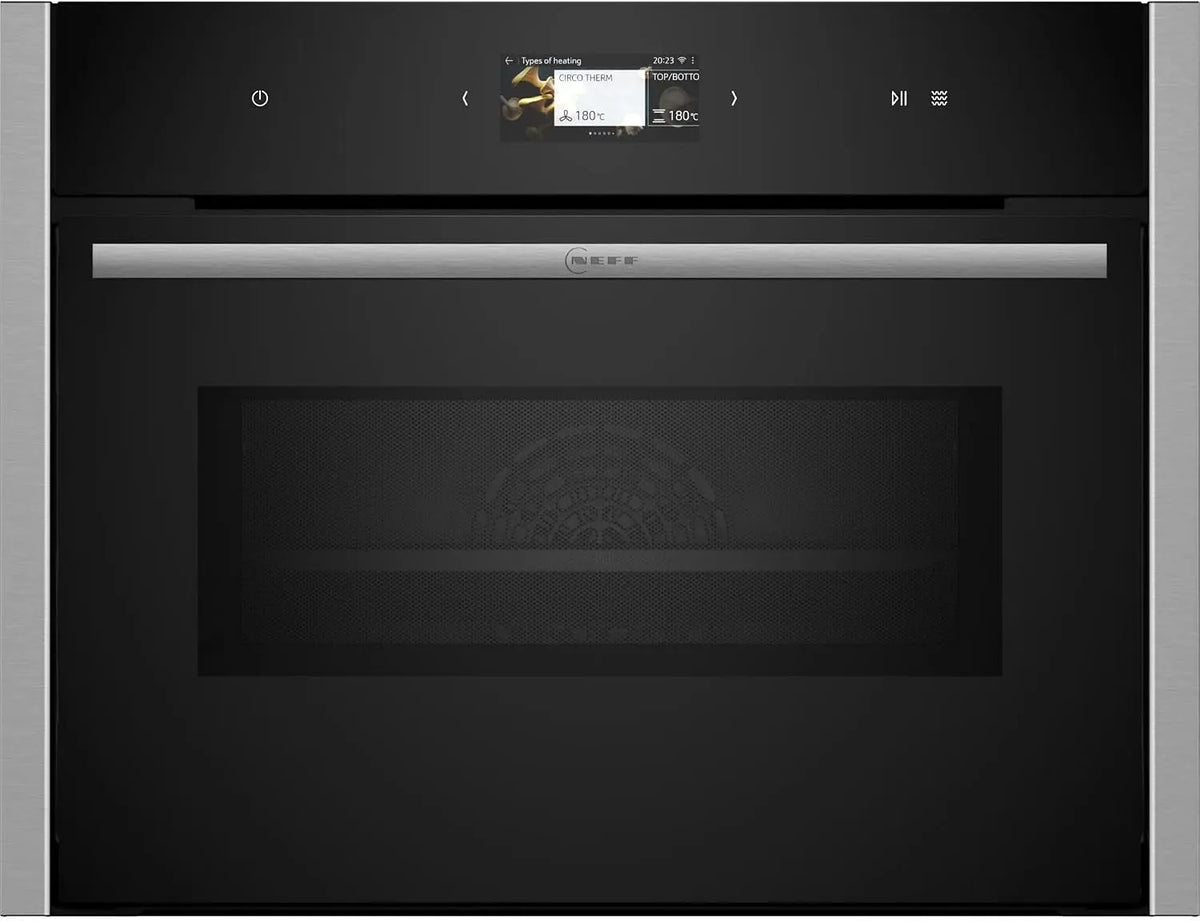 Inbouwoven C24MS31N0 met 60 x 45 cm, geluidsarme werking, invertertechnologie en RVS