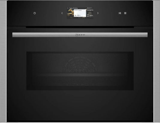 Inbouwoven C24MS31N0 met 60 x 45 cm, geluidsarme werking, invertertechnologie en RVS
