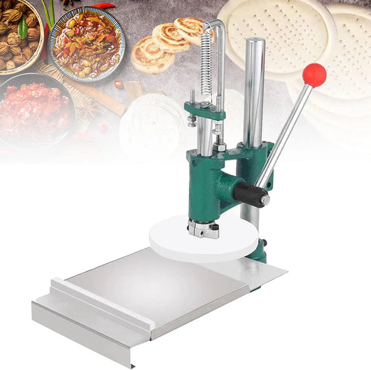 Handmatige pers machine met 13cm, 120 x 215 x 350 mm, 0,2 inch en RVS