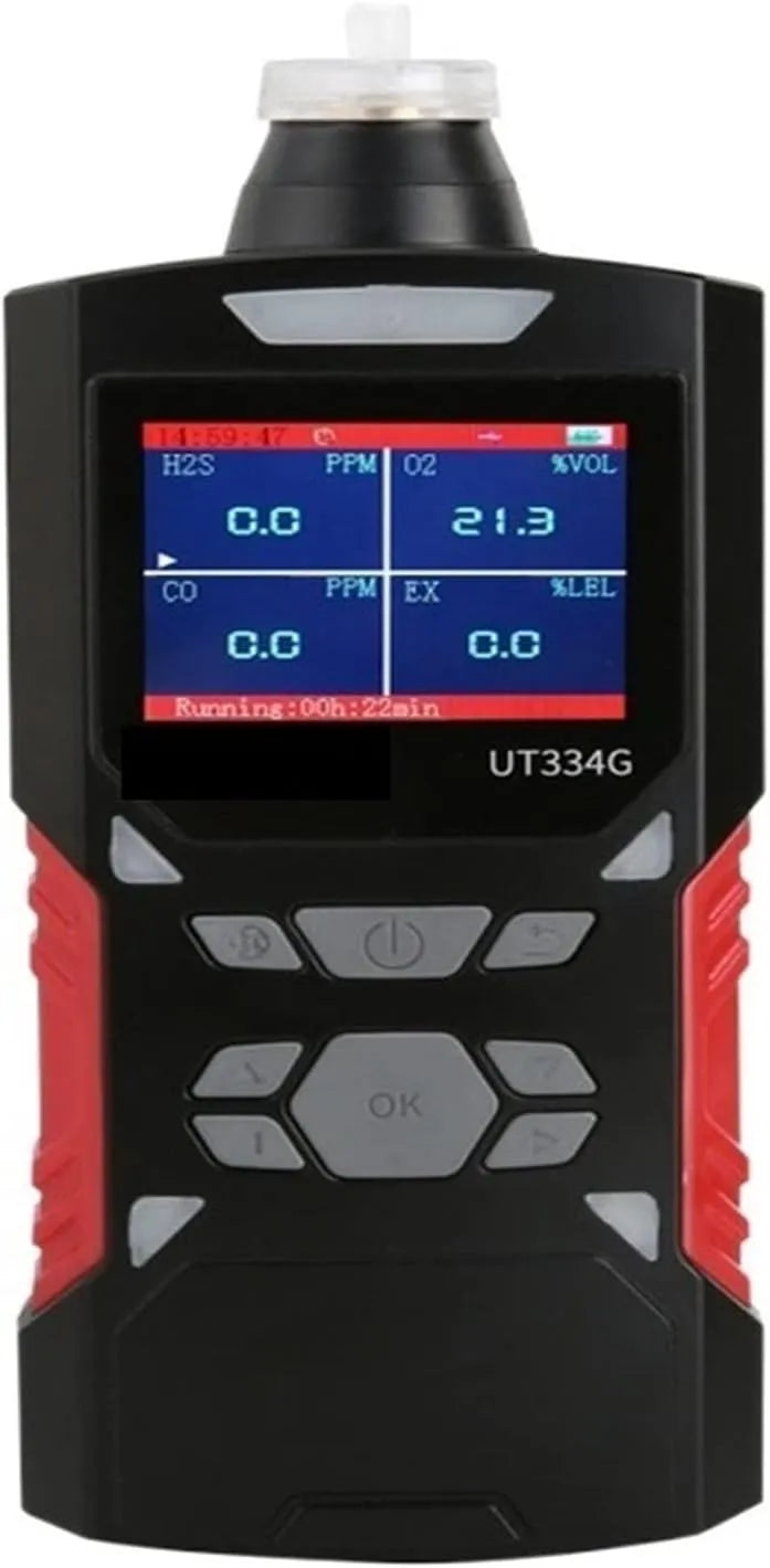 Luchtkwaliteitsmeter, O2, H2S, thuis en camper formaat : 334G