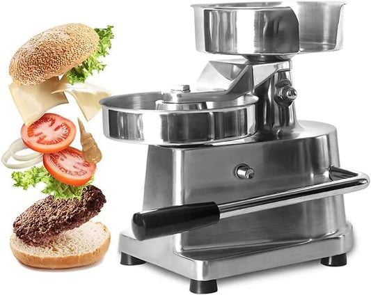 Pasteitjes vormen machine, 130mm handmatige hamburger vormen machine, ronde vleesvormen machine