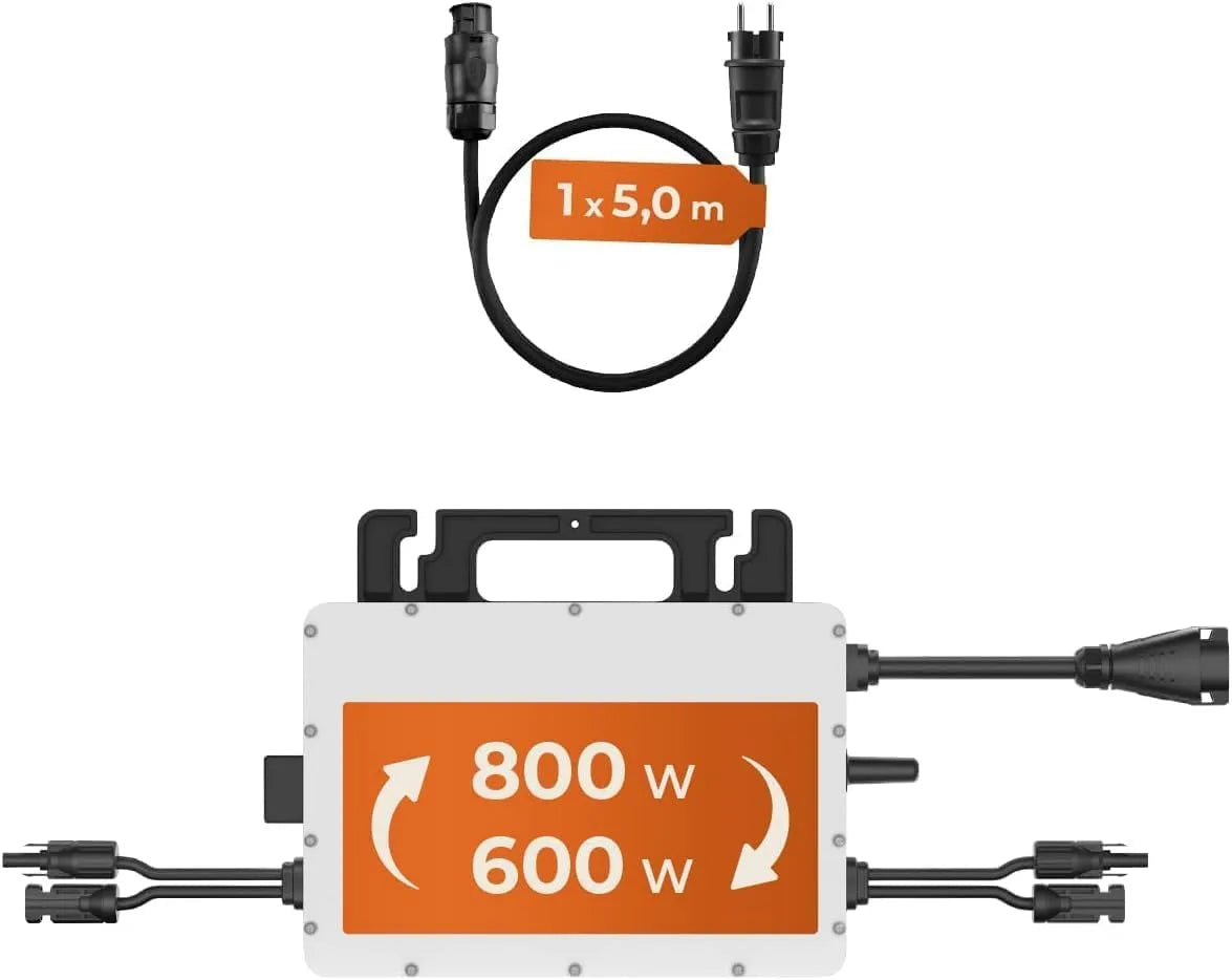 Spanningsomvormer HMS-800 W-2T met 800 W en WiFi, Hoymiles HMS-800 W-2T Micro-omvormer