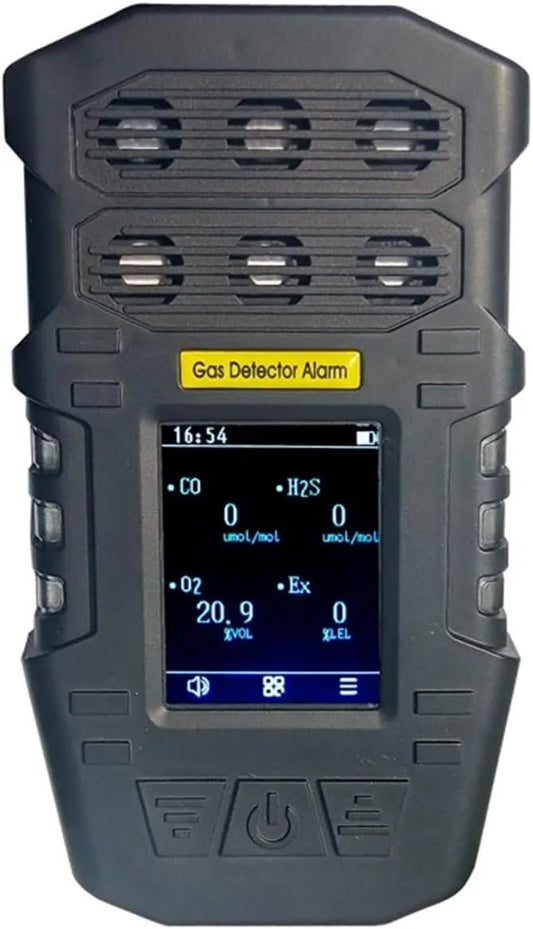 Luchtkwaliteitsmeter, S318, Gasdetector, Waterdicht, S318, LEL 0-30% VOL 0-1000ppm 0-100ppm ±0,3m, Waterdicht
