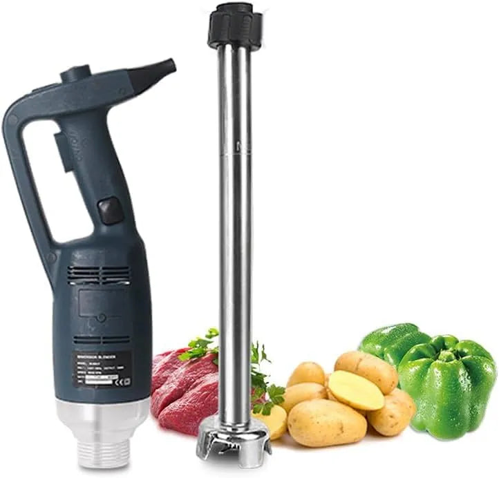500 W commerciële onderdompelingsblender met 500 W, 500 mm, 16000 RPM en RVS