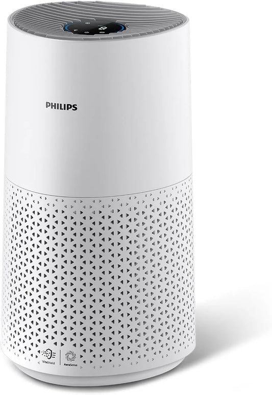 Philips Luchtreiniger met 1000-78m2, 49 m2, 20 m2, 16 minuten, 15 dB, 27 W, HEPA H13 en HEPA-filter