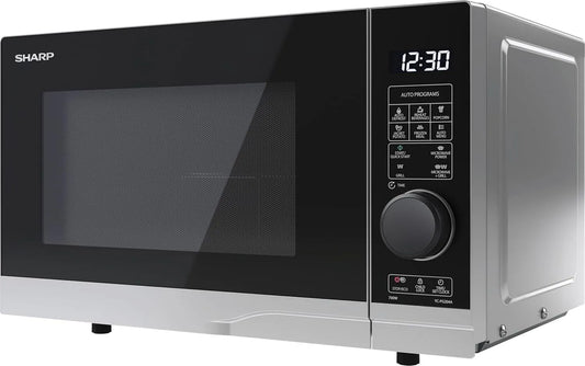 Magnetron PG204AES met 45,5 x 27,4 x 34,5 cm, 700 W, 900 W, 10 standen, zwart en zilver