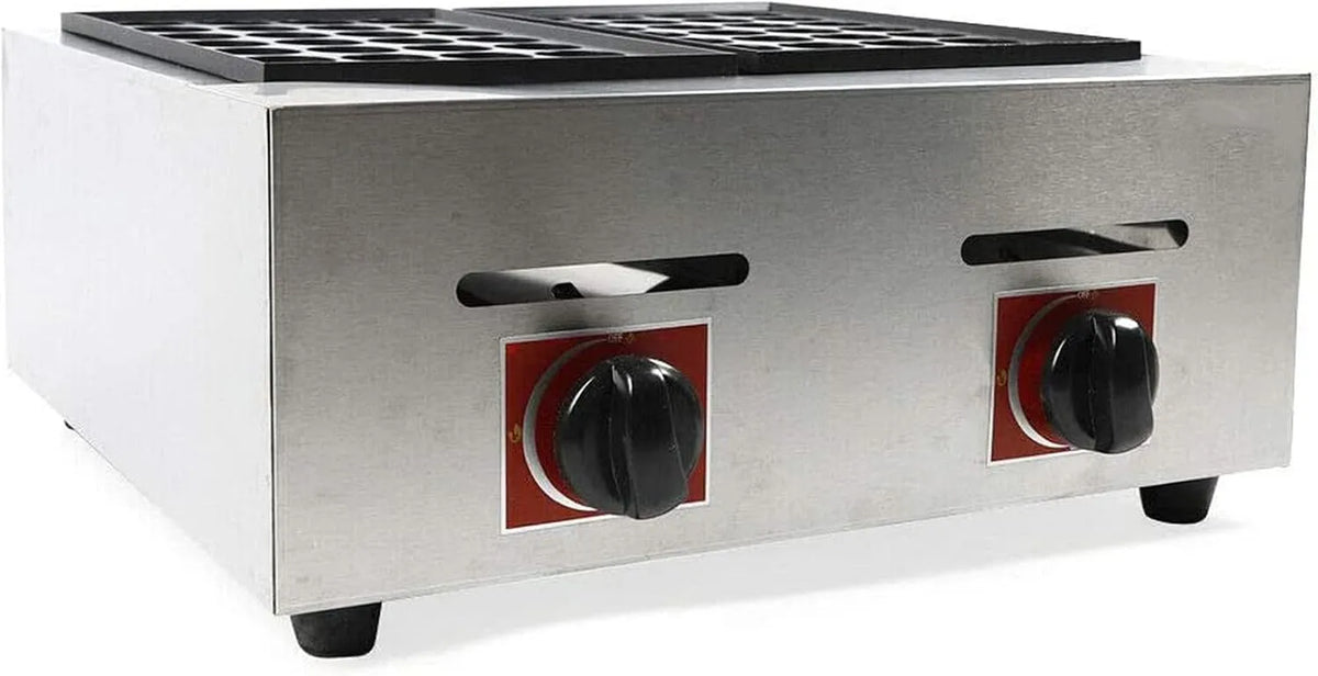 Not-Stick Takoyaki Machine, Gas Takoyaki Maker Not-Stick Takoyaki Machine, Fish Ball Grill, Koken Takoyaki Bakvorm