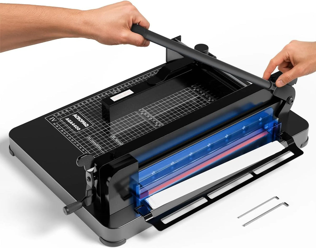 Machine A4 met 400 stuks Papier snijmachine, Snij apparaat voor papier A4, Professionele Papiersnijder hefboom, Industriële Rolsnijmachine