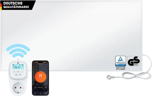 Infraroodverwarming, infrarood elektrische verwarming energiebesparend, TÜV GS, Duits