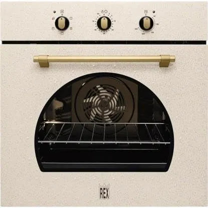 70 l, Inbouwoven, model FR53S, zand, draaibaar, voorzijde, Electrolux FR53S